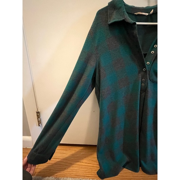 Soft Surroundings L/S oversized shirt - Picture 5 of 6